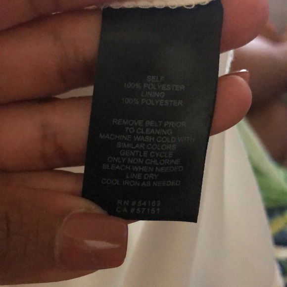 NWT Eliza J Cold Shoulder Tropical Print Dress - Picture 6 of 7